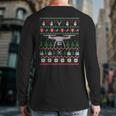 Drone Ugly Christmas Sweater Quadcopter Back Print Long Sleeve T-shirt