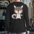 East Siberian Laika Vostotchno-Sibirskaia Laika Back Print Long Sleeve T-shirt