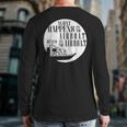 What Happens On The Airboat Stays On The Airboat Back Print Long Sleeve T-shirt