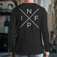 Infp Best Idea For Infp Personality Back Print Long Sleeve T-shirt