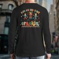 Let's Get This Party Crackin' Nutcracker Christmas Holiday Back Print Long Sleeve T-shirt