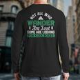 Some Are Looking For Cool Rocks Geologist Geode Hunter Back Print Long Sleeve T-shirt
