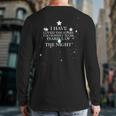 I Have Loved The Stars Too Fondly To Be Fearful Of The Night Back Print Long Sleeve T-shirt