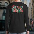 Very Merry Occupational Therapy Ot Squad Christmas Back Print Long Sleeve T-shirt
