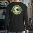 Mesa Verde National Park Colorado Hike Camp Outdoors Retro Back Print Long Sleeve T-shirt