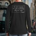 Micah Quote Birthday Personalized Name Idea Back Print Long Sleeve T-shirt