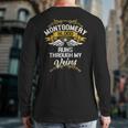 Montgomery Blood Runs Through My Veins Back Print Long Sleeve T-shirt