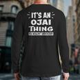 Ojai Trip Lovers Thing You Wouldn't Understand Back Print Long Sleeve T-shirt