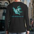 Port Watsonville Ca Frog Pacific Nw Native American Indian Back Print Long Sleeve T-shirt