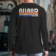 Retro Vintage 70S 80S Style Niland Ca Back Print Long Sleeve T-shirt