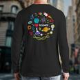 Science Lover Science Student Chemistry Science Back Print Long Sleeve T-shirt
