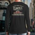 I Spent Some Time In Elmira Ny Back Print Long Sleeve T-shirt