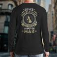 Never Underestimate The Power Of A British Man Back Print Long Sleeve T-shirt