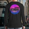 Vintage Atmore Vaporwave Alabama Back Print Long Sleeve T-shirt