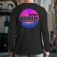 Vintage Moorpark Vaporwave California Back Print Long Sleeve T-shirt