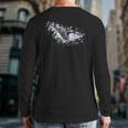 White-Breasted Nuthatch Bird Birdlover Birdwatcher Biologist Back Print Long Sleeve T-shirt
