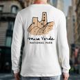 Family Vacation Retro Mesa Verde National Park Back Print Long Sleeve T-shirt