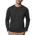 Never Underestimate The Power Of A Woodworker Back Print Long Sleeve T-shirt