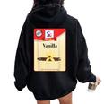Spice Halloween Costume Vanilla Group Girls Women Oversized Hoodie Back Print Black