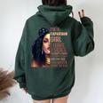 I Have 3 Side Capricorn Girl Cool Zodiac Astrology Star Sign Women Oversized Hoodie Back Print Forest