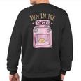 Bun In The Oven Baby Announcement Sweatshirt Back Print
