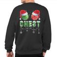 Chestnuts Matching Family Chestnuts Christmas Couples Sweatshirt Back Print