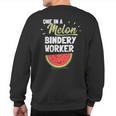 Bindery Worker Sweatshirt Back Print Bindery Worker Sweatshirt Back Print