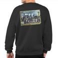 Greetings From Yucca Flats Sweatshirt Back Print Greetings From Yucca Flats Sweatshirt Back Print