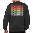 Moonshine Homebrew Southern Distiller Vintage Sweatshirt Back Print