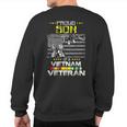 Proud Son Of A Vietnam VeteranVietnam Vet Sweatshirt Back Print Proud Son Of A Vietnam VeteranVietnam Vet Sweatshirt Back Print