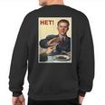 Soviet Union Vintage Soviet Poster No To Alcohol Ussr Cccp Sweatshirt Back Print