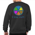 Trivial Pursuit Know It All Sweatshirt Back Print