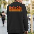 Amite City Louisiana Retro 80S Style Sweatshirt Back Print Amite City Louisiana Retro 80S Style Sweatshirt Back Print