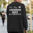 Cantabrian Water Owners Sweatshirt Back Print