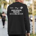 Chien Français Tricolore Owners Sweatshirt Back Print