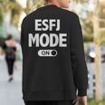 Esfj Extrovert Personality Type Sweatshirt Back Print