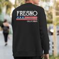 Fresno California Souvenir Sweatshirt Back Print