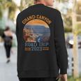 Grand Canyon National Park Road Trip 2023 Family Vacation Sweatshirt Back Print