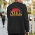 Hobby Telescope Stars Observation Astronomy Space Sweatshirt Back Print