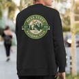 Mesa Verde National Park Colorado Hike Camp Outdoors Retro Sweatshirt Back Print