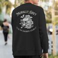 Morally Grey Is My Favorite Color Sweatshirt Back Print