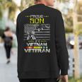 Proud Son Of A Vietnam VeteranVietnam Vet Sweatshirt Back Print Proud Son Of A Vietnam VeteranVietnam Vet Sweatshirt Back Print