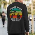 Puerto Plata Dominican Republic Family Vacation Sweatshirt Back Print