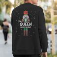 Queen Nutcracker Family Matching Pajama Sweatshirt Back Print