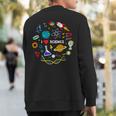Science Lover Science Student Chemistry Science Sweatshirt Back Print