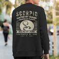 Scorpio Hated By Many Wanted By Plenty Sweatshirt Back Print