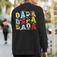 Toy Story Dada Boy Dad Fathers Day For Mens Sweatshirt Back Print