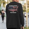 Uss Shark Ssn-591 Submarine Veterans Day Father Grandpa Dad Sweatshirt Back Print