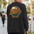 Vintage Challenge-Brownsville California Mountain Hiking Pr Sweatshirt Back Print