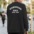 Vintage Wawarsing New York Ny Athletic Sports Style Sweatshirt Back Print